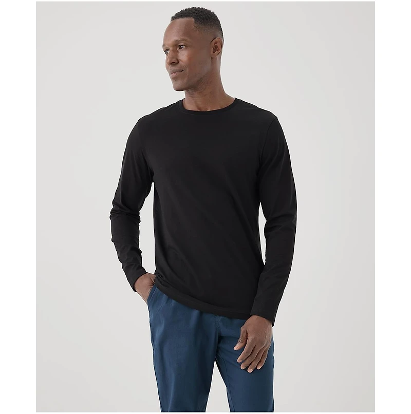 Pact Men's Organic Cotton Softspun Long Sleeve Tee