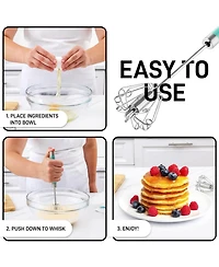 Stainless Steel Egg Beater Whisk Mixer