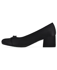 White Mountain Women's Lately Block Heel Pumps