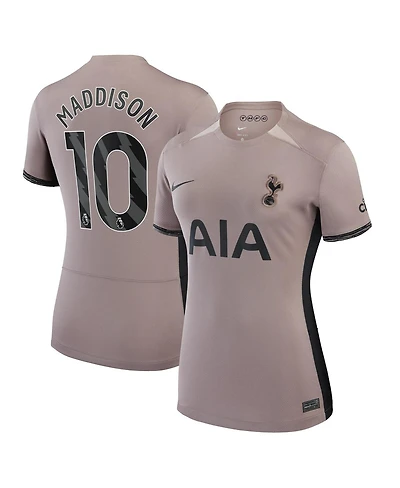 Nike Women's James Maddison Tan Tottenham Hotspur 2023/24 Third Stadium Replica Player Jersey