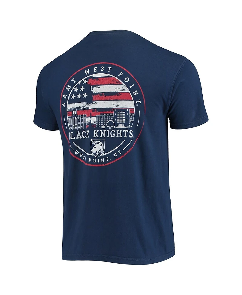 Image One Men's Navy Army Black Knights Campus Americana T-Shirt