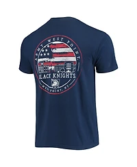 Image One Men's Navy Army Black Knights Campus Americana T-Shirt