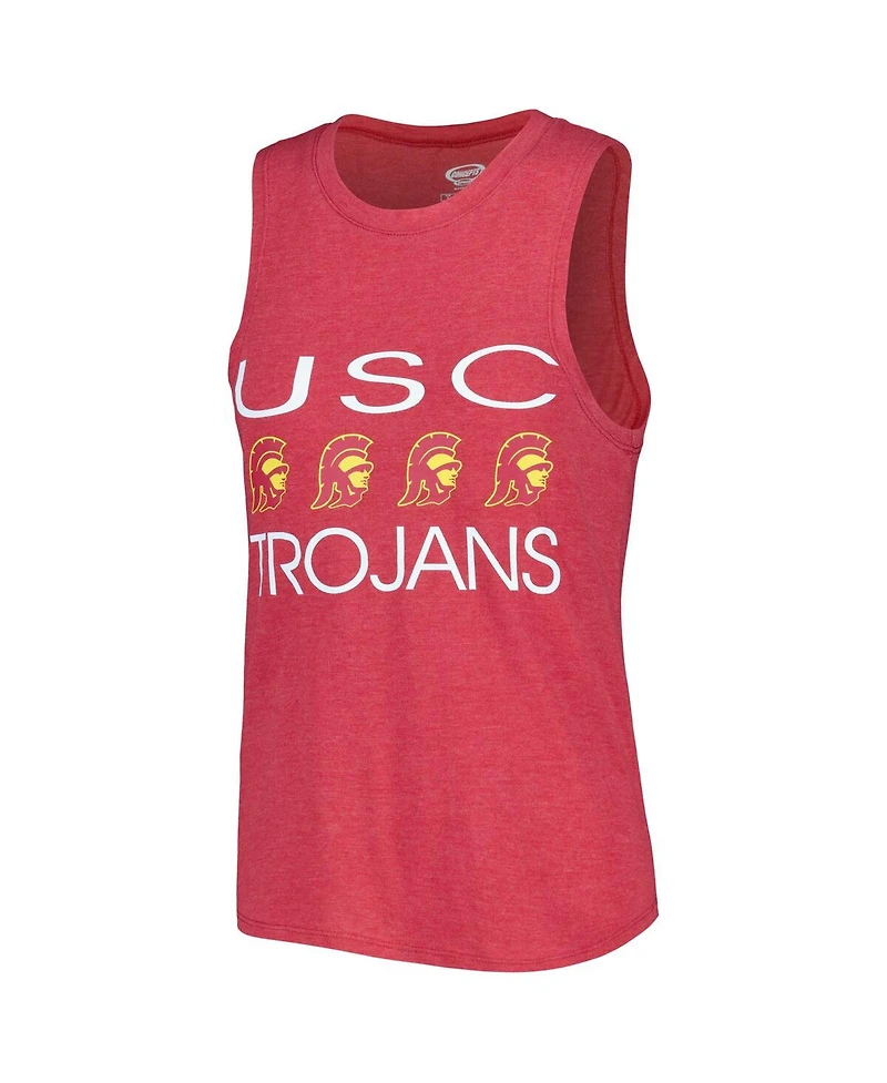 Concepts Sport Women's Charcoal/Cardinal Usc Trojans Tank Top Pants Sleep Set