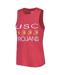 Concepts Sport Women's Charcoal/Cardinal Usc Trojans Tank Top Pants Sleep Set