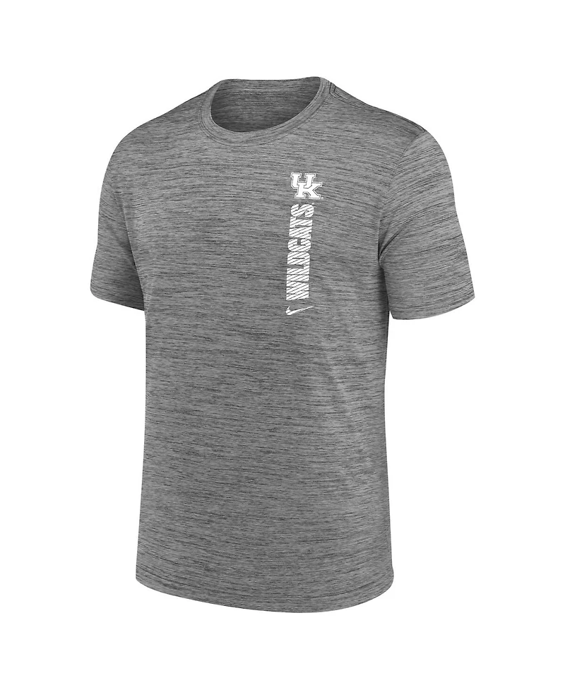 Nike Big Boys and Girls Gray Kentucky Wildcats Velocity T-Shirt