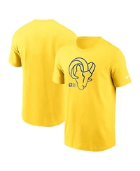 Nike Men's Gold Los Angeles Rams Faded Essential T-Shirt