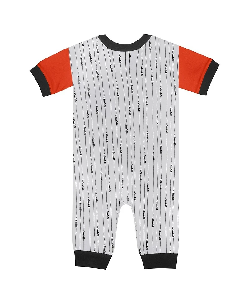 Outerstuff Baby Boys and Girls White San Francisco Giants Logo Best Series Full-Snap Jumper