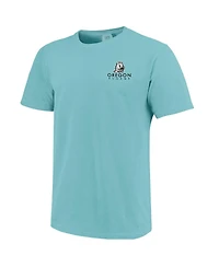 Image One Men's and Women's Teal Oregon Ducks Scenic Comfort Colors T-Shirt