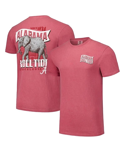 Image One Men's and Women's Crimson Alabama Tide Hyper Local Banner Stadium T-Shirt