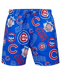 Pro Standard Men's Royal Chicago Cubs Toss Logo Woven Shorts