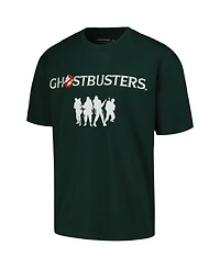 Freeze Max Men's and Women's Green Ghostbusters Scared of No Ghosts Dropped Shoulder T-Shirt