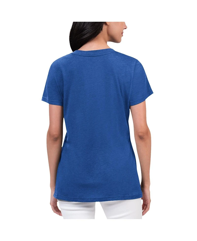 G-iii 4Her by Carl Banks Women's Royal Chase Elliott Key Move V-Neck T-Shirt
