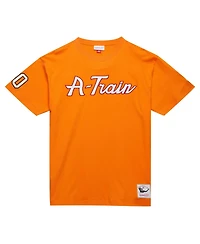 Mitchell & Ness Men's Mike Alstott Orange Tampa Bay Buccaneers Retired Player Nickname T-Shirt