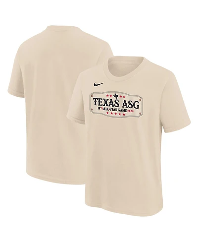 Nike Big Boys and Girls Cream 2024 Mlb All-Star Game Graphic T-Shirt