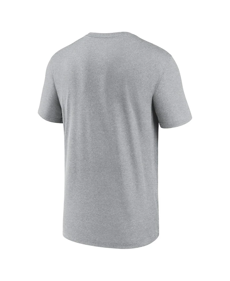 Nike Men's Heather Gray Kansas City Chiefs 2024 Nfl Training Camp Legend Performance T-Shirt