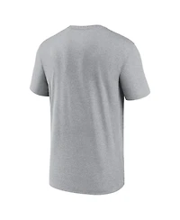 Nike Men's Heather Gray Kansas City Chiefs 2024 Nfl Training Camp Legend Performance T-Shirt