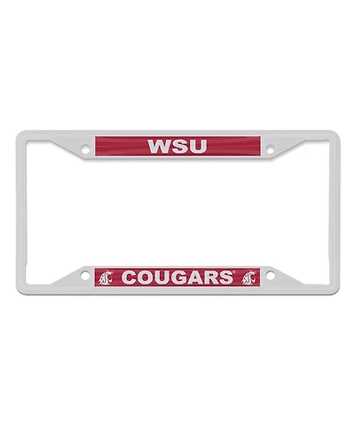 Wincraft Washington State Cougars Chrome Color License Plate Frame