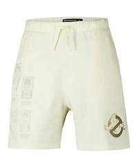Freeze Max Men's Natural Ghostbusters Road Call Loose Fit Shorts