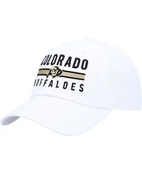 Ahead Men's White Colorado Buffaloes Largo Adjustable Hat