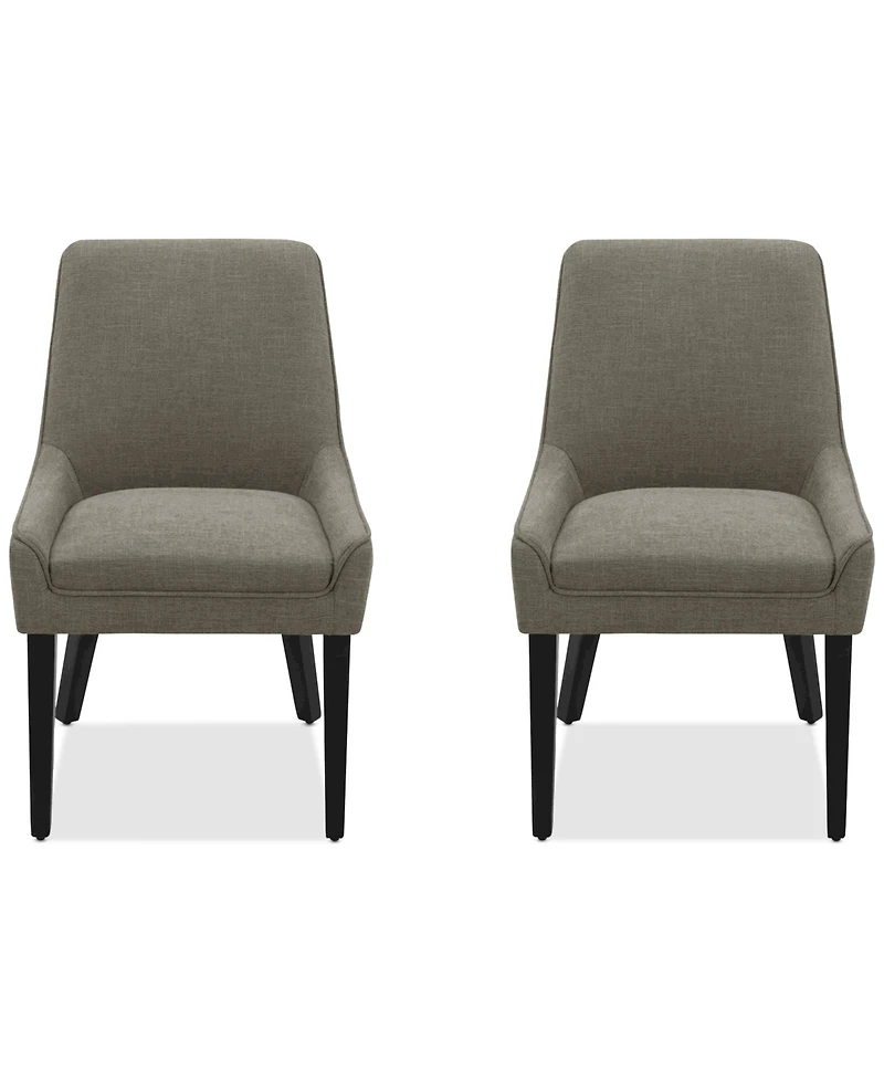 Everly Ii 2-Pc. Dining Chair Set, Created for Macy's