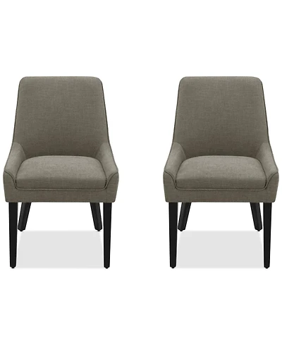 Everly Ii 2-Pc. Dining Chair Set, Created for Macy's