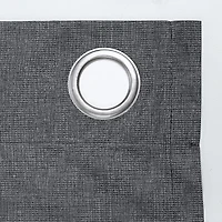 Duran Thermal Insulated 100% Blackout Grommet Curtain Panel