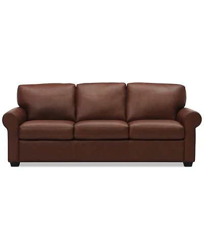 Norley Leather Sofa, Created for Macy's