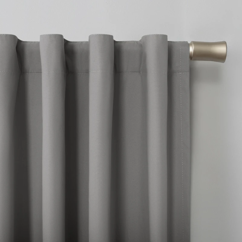 Cyrus Thermal 100% Blackout Back Tab Curtain Panel