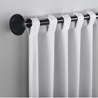 Amherst Velvet Noise Reducing Thermal Extreme 100% Blackout Back Tab Curtain Panel