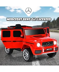 12V Mercedes-Benz G63 Licensed Kids Ride On Car with Remote Control