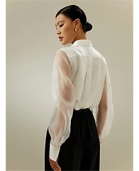 Ethereal Silk Shirt for Women