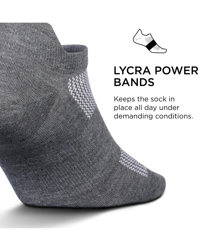 Feetures Men's High Performance Ultra Light Ankle Sock - No Show Socks for Women & Men with Heel Tab
