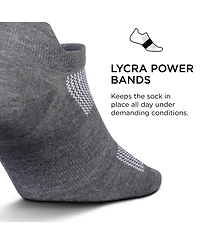 Feetures Men's High Performance Ultra Light Ankle Sock - No Show Socks for Women & Men with Heel Tab