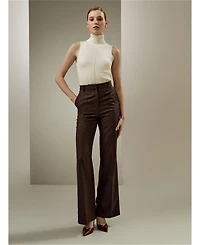 Lilysilk Women's Silk Knitted Turtleneck Sleeveless Top