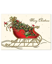 Masterpiece Studios Holiday Sleigh Holiday Boxed Cards