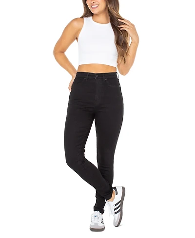 Celebrity Pink Juniors' Curvy Ultra High-Rise Skinny Jeans
