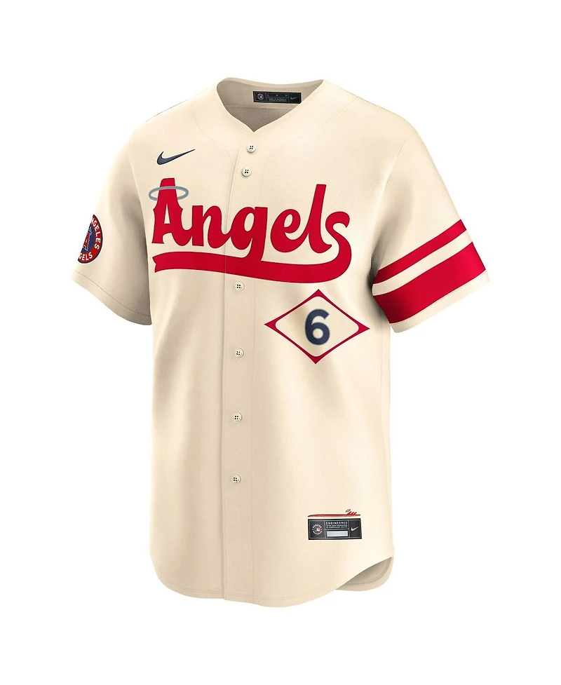 Nike Men's Anthony Rendon Cream Los Angeles Angels City Connect Limited Player Jersey