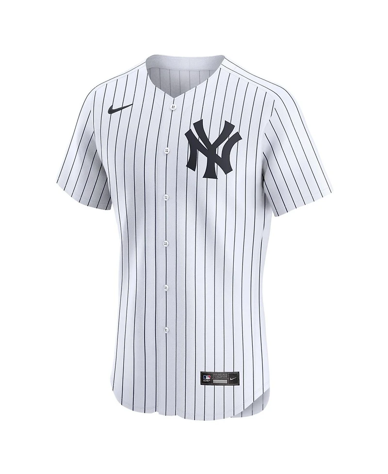 Nike Men's White New York Yankees Home Elite Jersey
