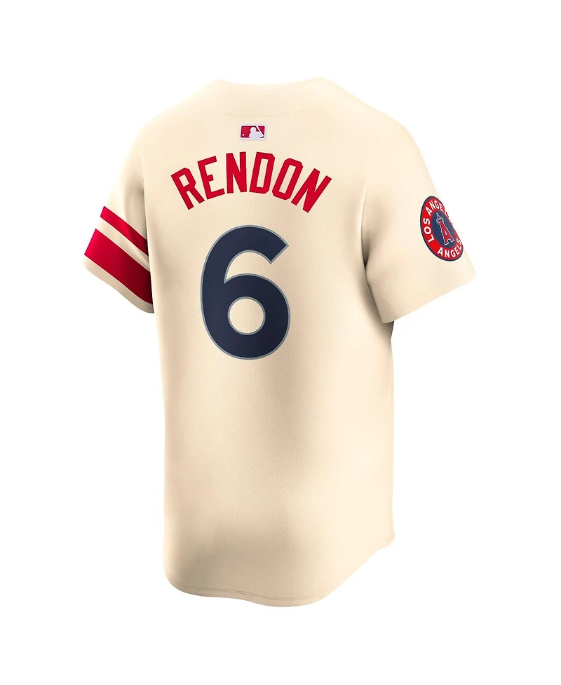 Nike Men's Anthony Rendon Cream Los Angeles Angels City Connect Limited Player Jersey