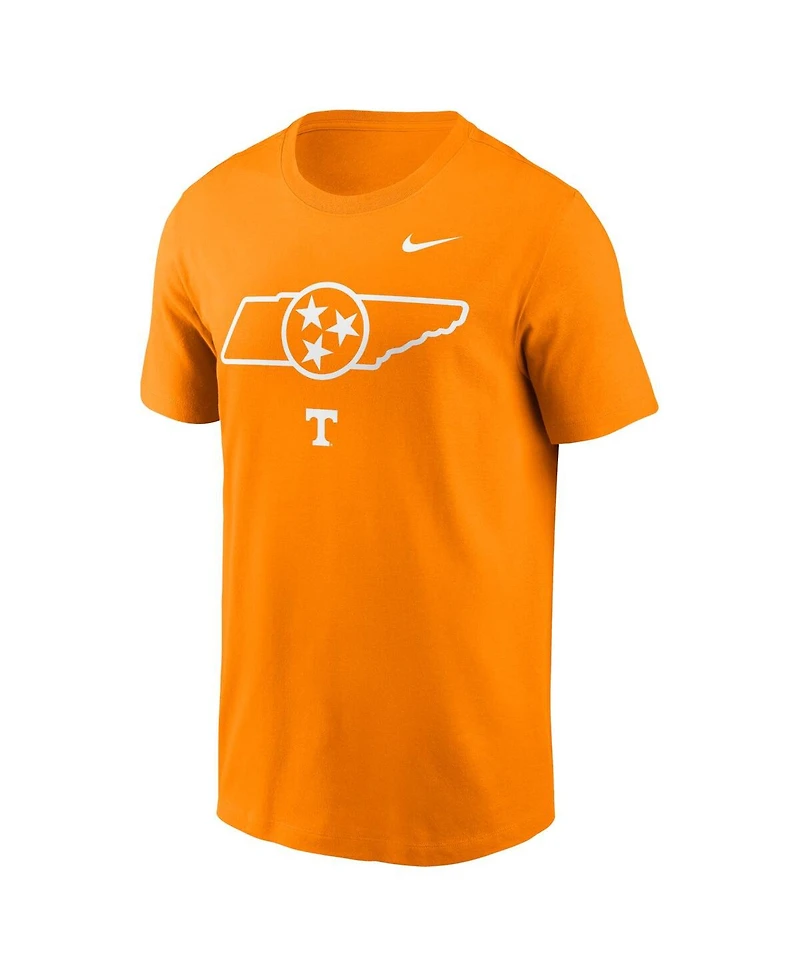 Nike Men's Tennessee Orange Volunteers Campus State Shape T-Shirt
