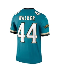 Nike Men's Travon Walker Teal Jacksonville Jaguars Prowler Throwback Legend Jersey