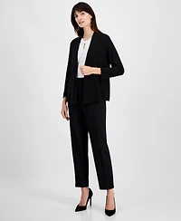Kasper Women's Long Sleeve Cardigan Sweater, Regular & Petite