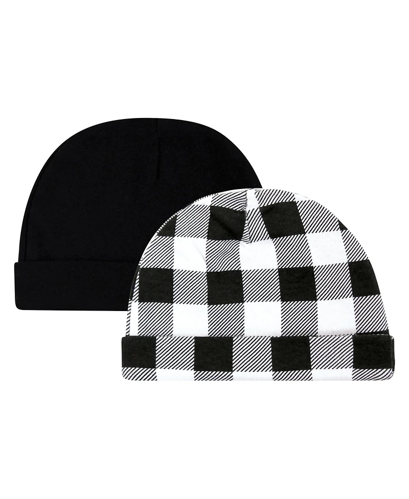 Hudson Baby Baby Boys Hudson Unisex 8Pk Cap/Scratch Mitten Set