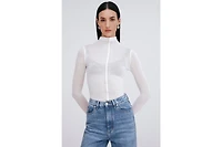 Marcella Women's Alicia Sheer Turtleneck