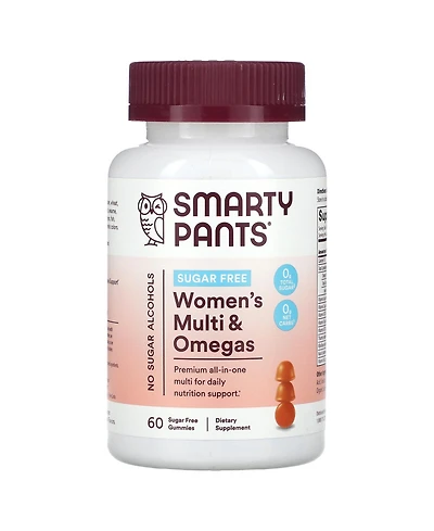 SmartyPants Women's Multi & Omegas Sugar Free Orange