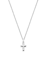 Tiny Blessings Kids Children's 14K Gold Beautifully Beveled Cross 12-14" Necklace