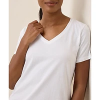 Pact Women's Softspun V-Neck Tee
