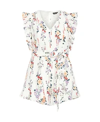 City Chic Women's Fee Print Romper