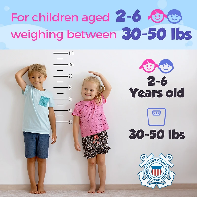 Body Glove Paddle Pals Motion Life Jacket - Uscg Approved Kids Vest