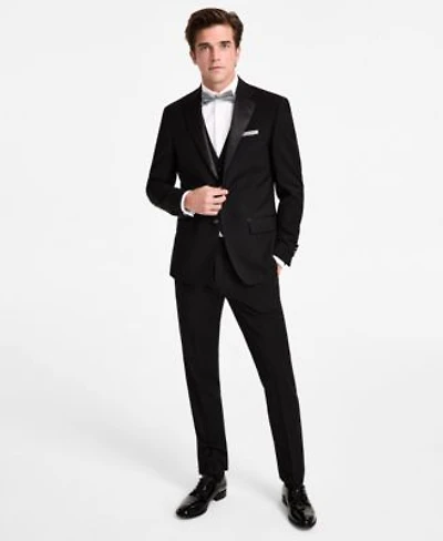 Calvin Klein Mens Slim Fit Wool Blend Tuxedo Separates